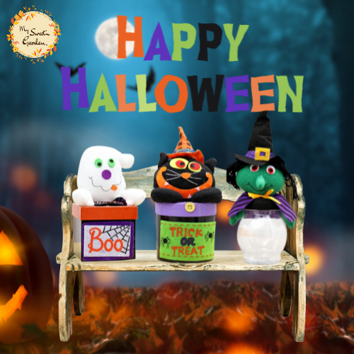 Trick-or-Treat Halloween Boxes with/without Candies