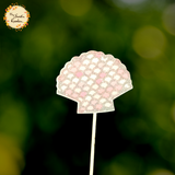 Glittered Ocean Paper Inserts