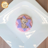 Assorted Pastel Bear and Rabbit Party Cookies
