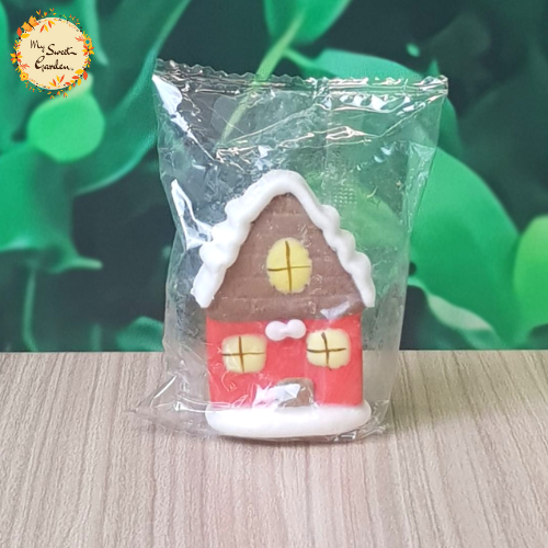 Christmas Gingerbread House Fondant Topper