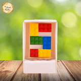 Lego Themed Candle