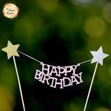 3D Hanging Banner Happy Birthday Felt Insert