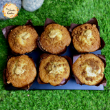 Molten Lava Banana Custard Speculoos Muffin