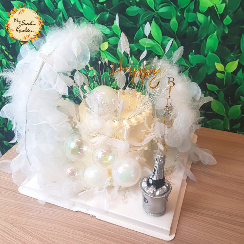 DIY Elegant Cake Design