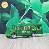Assorted Miniature Metallic Bus Figurine