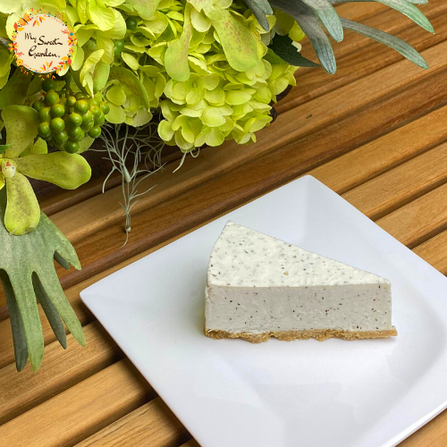 Earl Grey Sliced Cheesecake