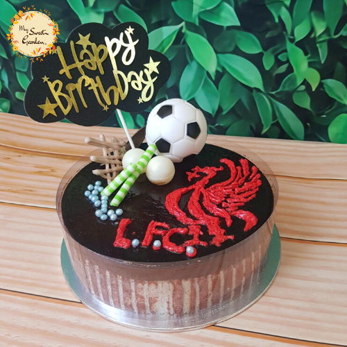 Liverpool F.C Illustrated Cake