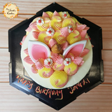 Rose Unicorn Artistic Cake