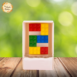 Lego Themed Candle