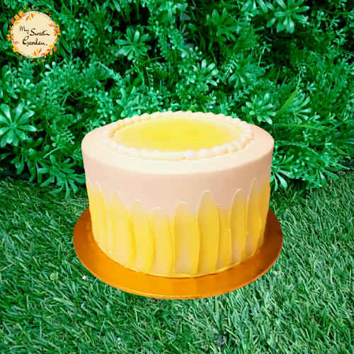 DIY Buttercream Painted Cake Base B