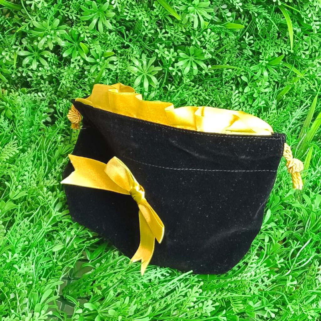 Ribbon Velvet Gift Bag