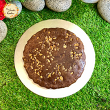 Walnut Brownie Butter Cake