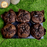 Molten Lava Double Chocolate Muffin