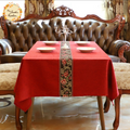 Floral Oriental Style Tablecloth