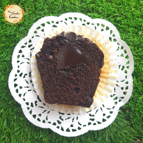 Molten Lava Double Chocolate Muffin