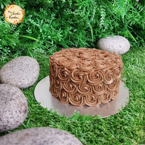 DIY Rosette Themed Cake Base A