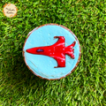 Jet Plane Illustrated Cupcake