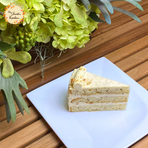 Honey Earl Grey Hazelnut Sliced Cake