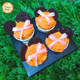 Mouse Ears Oreo Artistic Cupcake