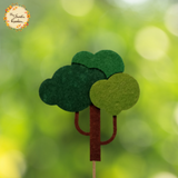 Tree Set B Felt Insert