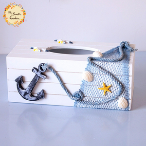 Decorative Mediterranean Tissue Box Ornament