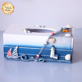 Decorative Mediterranean Tissue Box Ornament