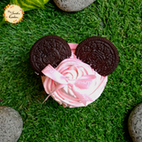 Mouse Ears Oreo Artistic Cupcake