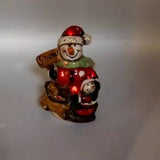 Christmas Snowman LED Porcelain Decorations