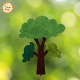 Tree Set A Felt Insert