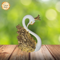 Majestic Swan Ceramic Figurine