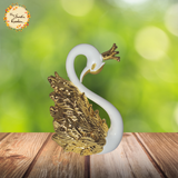 Majestic Swan Ceramic Figurine