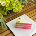 Lychee Rose Sliced Cake
