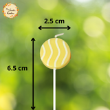 Hearts and Lollipops Themed Candle