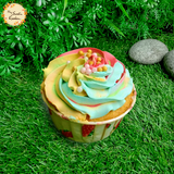 Rainbow Sprinkles Classic Cupcake