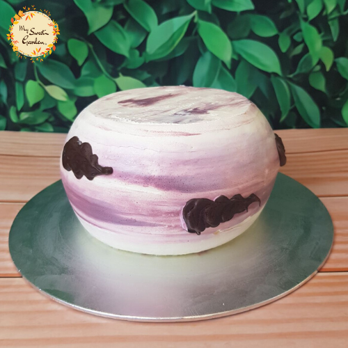 DIY Dreamy Sky Themed Cake Base B