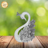Majestic Swan Ceramic Figurine
