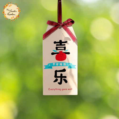 Assorted Wooden Plaque Chinese New Year Hanging Decorations