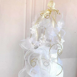 Feathery Bird Cage Cake Deco Set