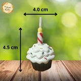 Cupcake Themed Candle
