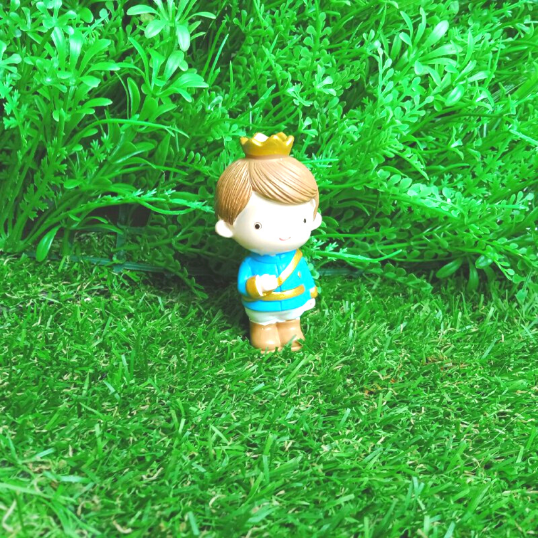 Prince and Princess Clay Figurine