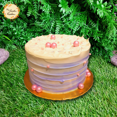 DIY Watercolor Ombre Cake Base C