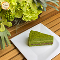 Matcha Azuki Sliced Cake