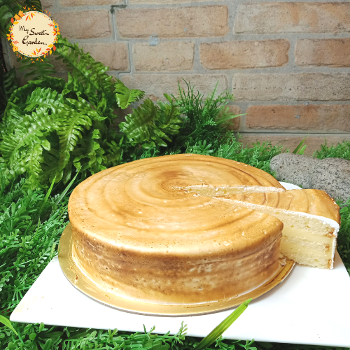 Lemon Meringue Apple Caramel Cake