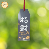 Assorted Wooden Plaque Chinese New Year Hanging Decorations