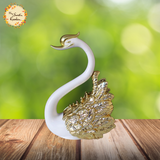 Majestic Swan Ceramic Figurine