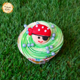 Pirate Artistic Cupcake A