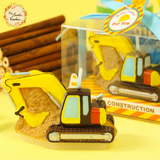 Construction Crane Themed Candle