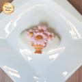 Assorted Pink Nature Themed Party Cookies
