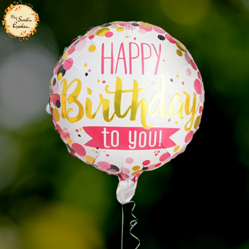 Happy Birthday Round Foil Balloon