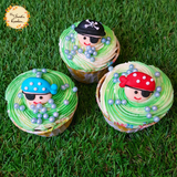 Pirate Artistic Cupcake A